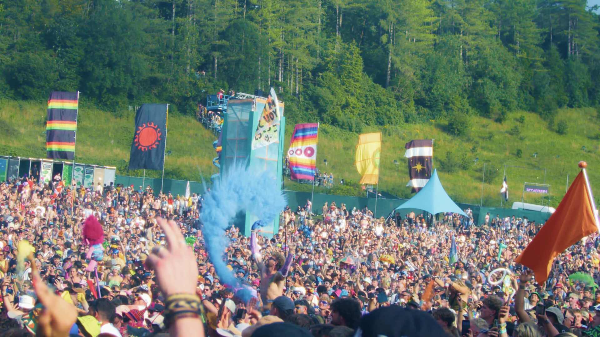 Festival crowd